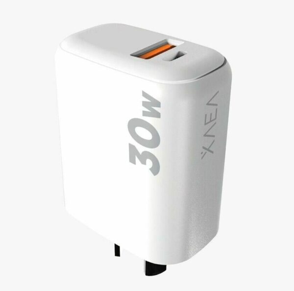 Cargador 220V MODX-C015 - INTENSIFY - 1 USB 1TC + Cable USB a Tipo C